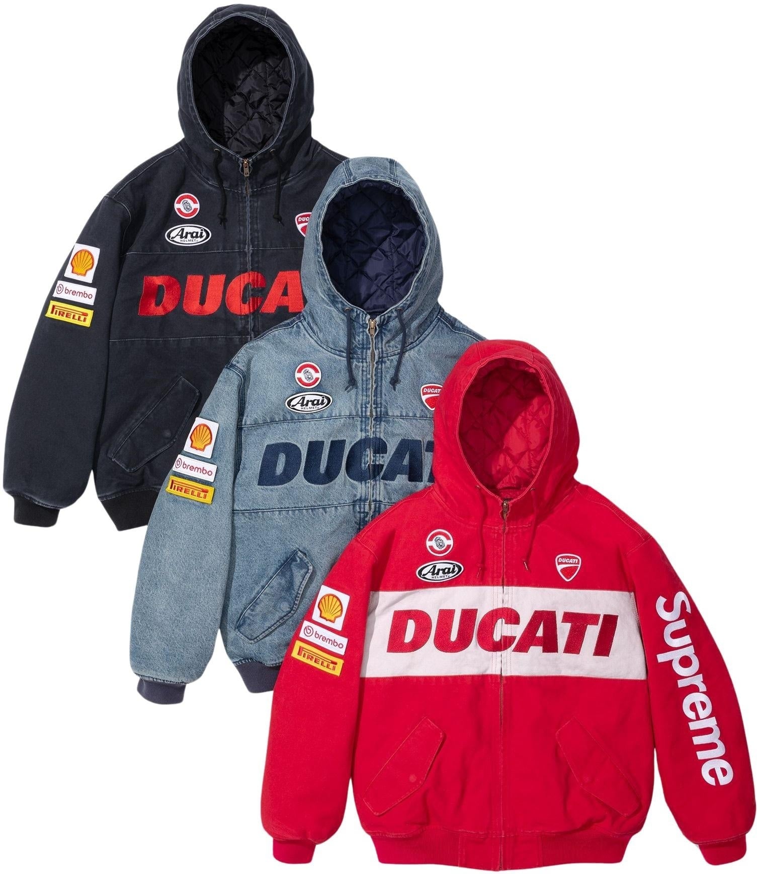 Supreme®/Ducati® Hooded Racing Jacket